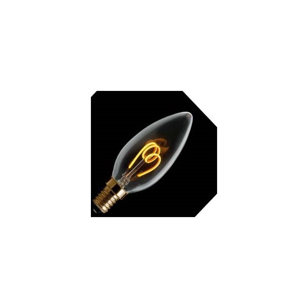 LED kerte klar 3W d�mpbar E 14 150lm 2200K