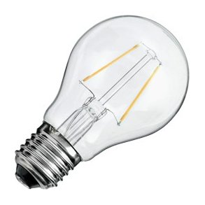LED Uni led Standard klar 2W E27