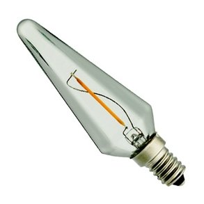 LED Kerte Prisme 1W E14 2700K 230 Volt 100lm klar