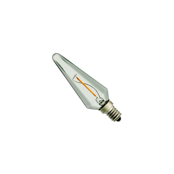 LED Kerte Prisme 1W E14 2700K 230 Volt 100lm klar
