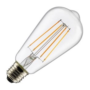 UNI-LEDson GLS 3,5W E27 Navigation d�mp. 1800K
