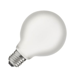 LED Globe opal 80� 7W 3 trins d�mpbar E27 3000 Kelvin i helt glas