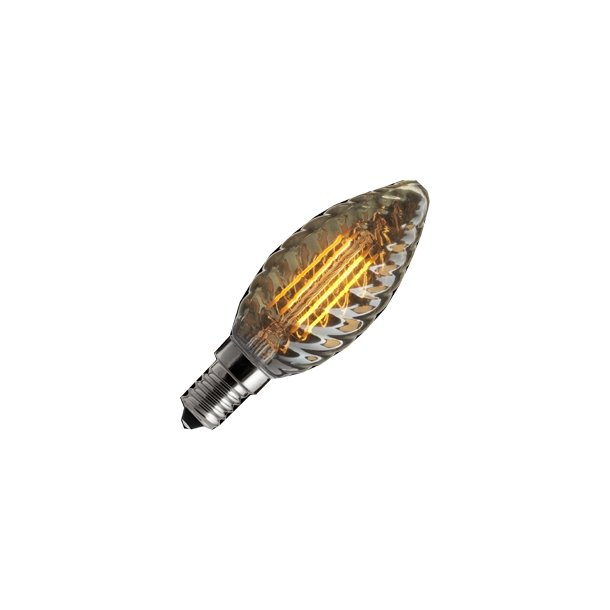 3 trins d�mpbar kerte snoet gold 5W E14 400/200/30 i helt glas