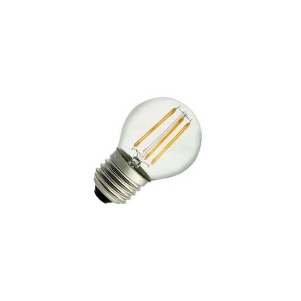 3 trins d�mpbar krone klar 5W E27 400/200/30 lumen i helt glas