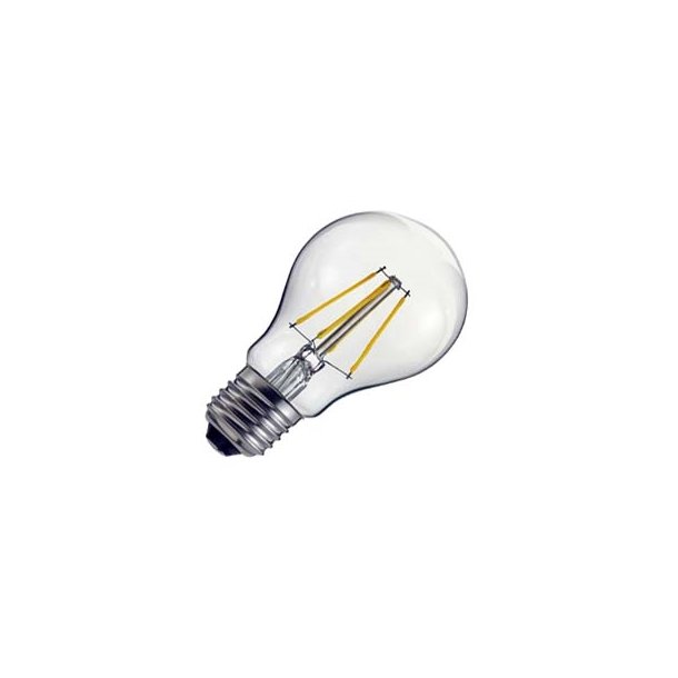 3 trins d�mpbar Standard klar 7W E27 700/350/30 helt glas