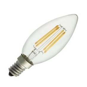 3 trins d�mpbar kerte klar 5W E14 400/200/30 i helt glas