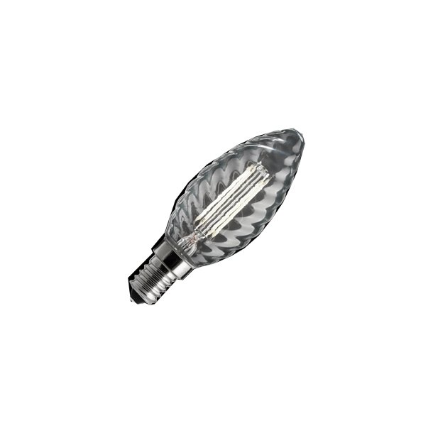 3 trins d�mpbar kerte snoet klar 5W E14 400/200/30 i helt glas