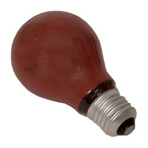 Standard Farvede (R�d) 100W E27
