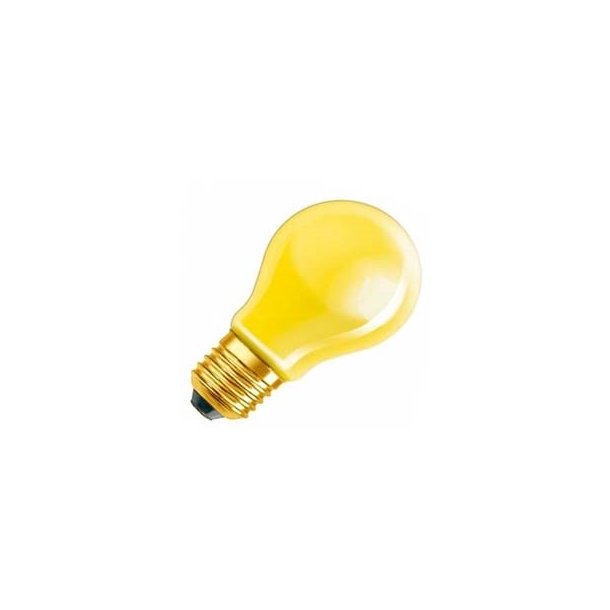 Standard Farvede (Gul) 100W E27