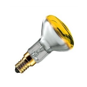 Reflector farvede R50 E14 (gul)