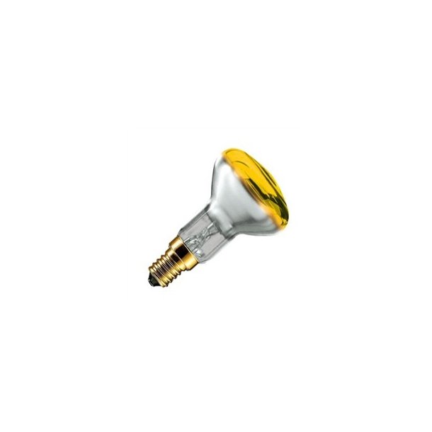 Reflector farvede R50 E14 (gul)