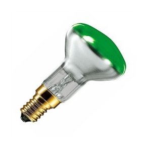 Reflector farvede R50 E14 (gr�n)