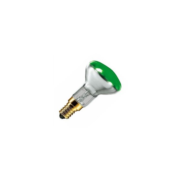 Reflector farvede R50 E14 (gr�n)
