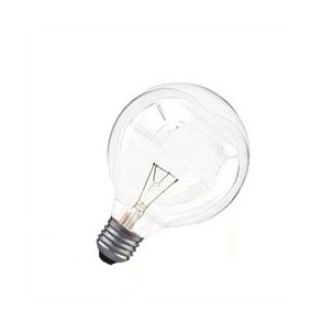 Globe klar  125� 40W E27