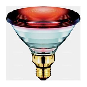 Varmep�re [presglas] R�d 100W E27