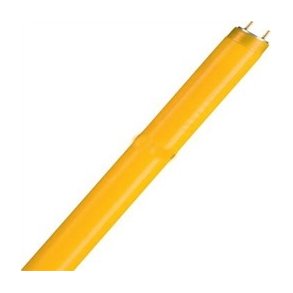Lysstofr�r farvede 18W gul  (F�s ogs� i 58W)