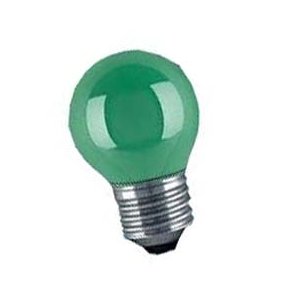 Krone Farvede (Gr�n) 15W E27