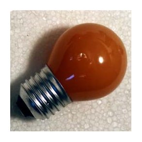 Krone Farvede (Orange) 15W E27