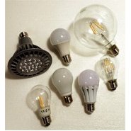 LED P�RE, Globe, standard, krone, krone, farvede, spot, topforspejlet p�re