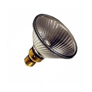 Reflektor halogen par 20 p� 80 watt med E 27                                                                             50W E27 10� 
