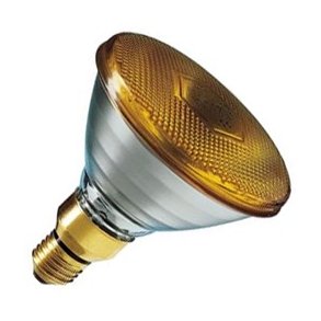 Reflektor par 38 80W Gul E27